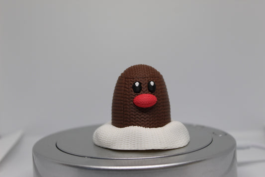 3D printed Faux Crotched Diglett